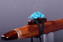 Koa Native American Flute, Minor, Low F-4, #I13H